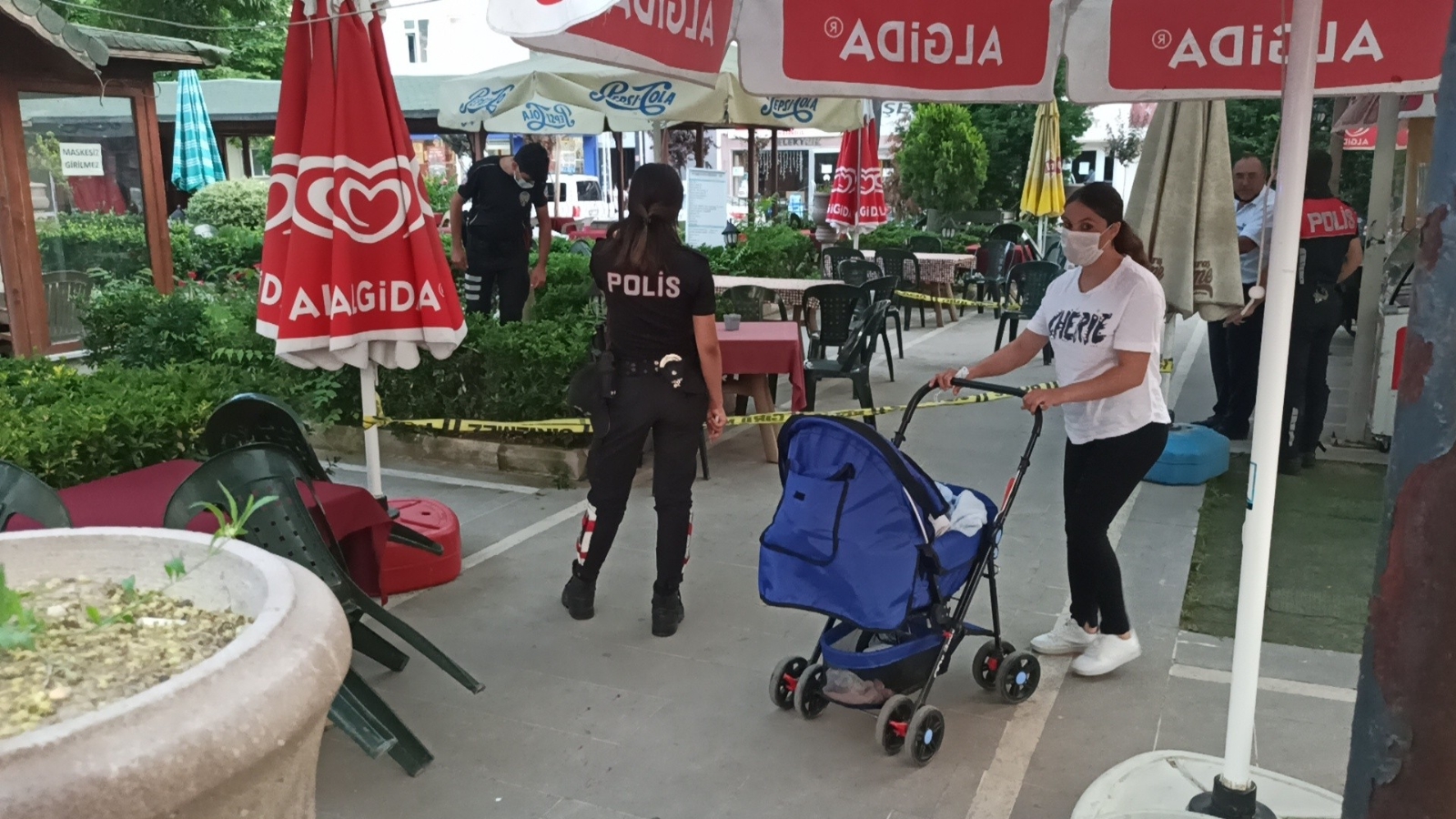 Çocuk parkında güpegündüz dehşet