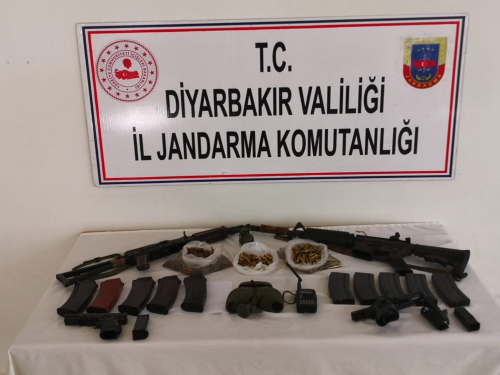Çok sayıda mühimmat ele geçirildi