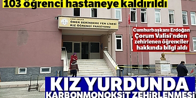 Çorumda 100E Yakın Öğrenci Hastanelik Oldu