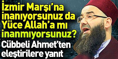 Cübbeli Ahmet’ten kendisini eleştirenlere yanıt
