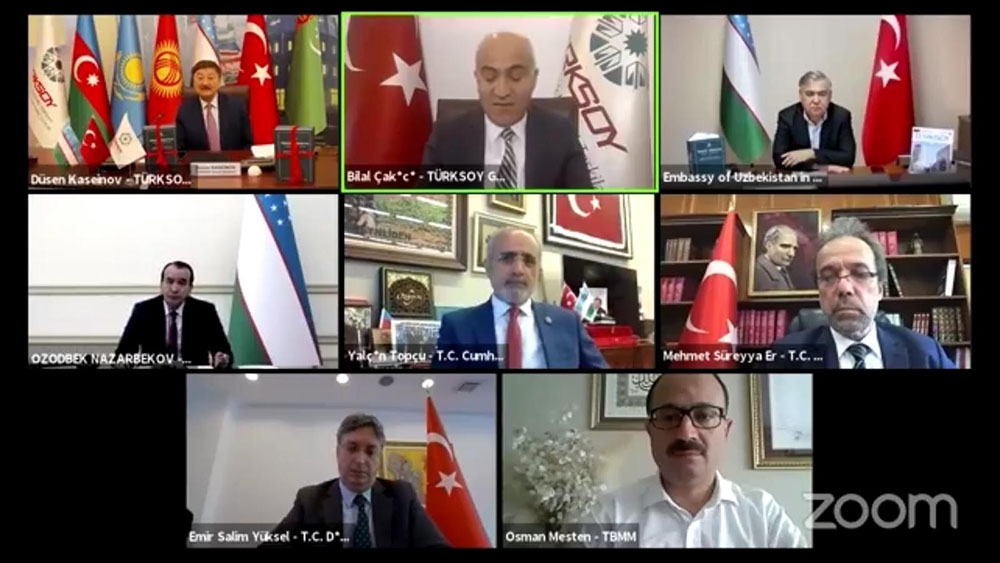 Cumhurbaşkanı Başdanışmanı Topçu, TÜRKSOY - Özbekistan tanıtım toplantısına katıldı