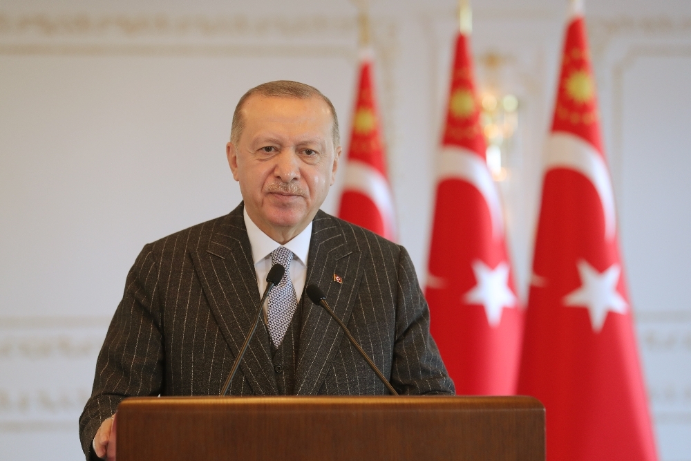 Cumhurbaşkanı Erdoğan, AB Komisyonu Başkanı Leyen ile video konferansla görüştü