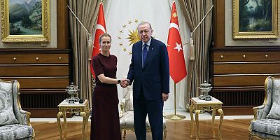 Cumhurbaşkanı Erdoğan AB Yüksek Temsilcisi Kallas'ı kabul etti
