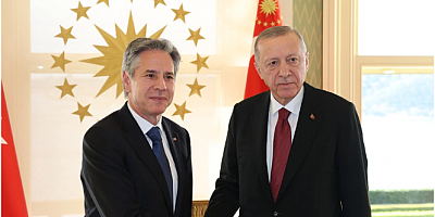Cumhurbaşkanı Erdoğan, ABD Dışişleri Bakanı Antony Blinken’ı kabul etti