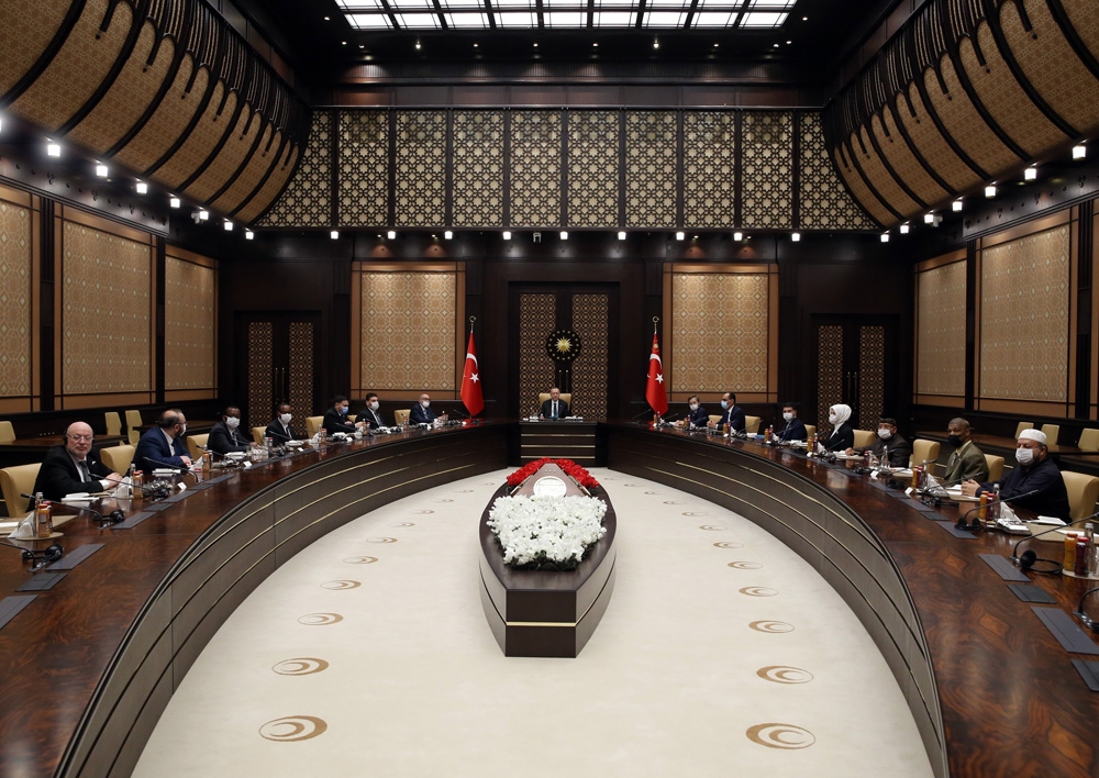 Cumhurbaşkanı Erdoğan, ABD Müslüman Organizasyonları Konseyini kabul etti