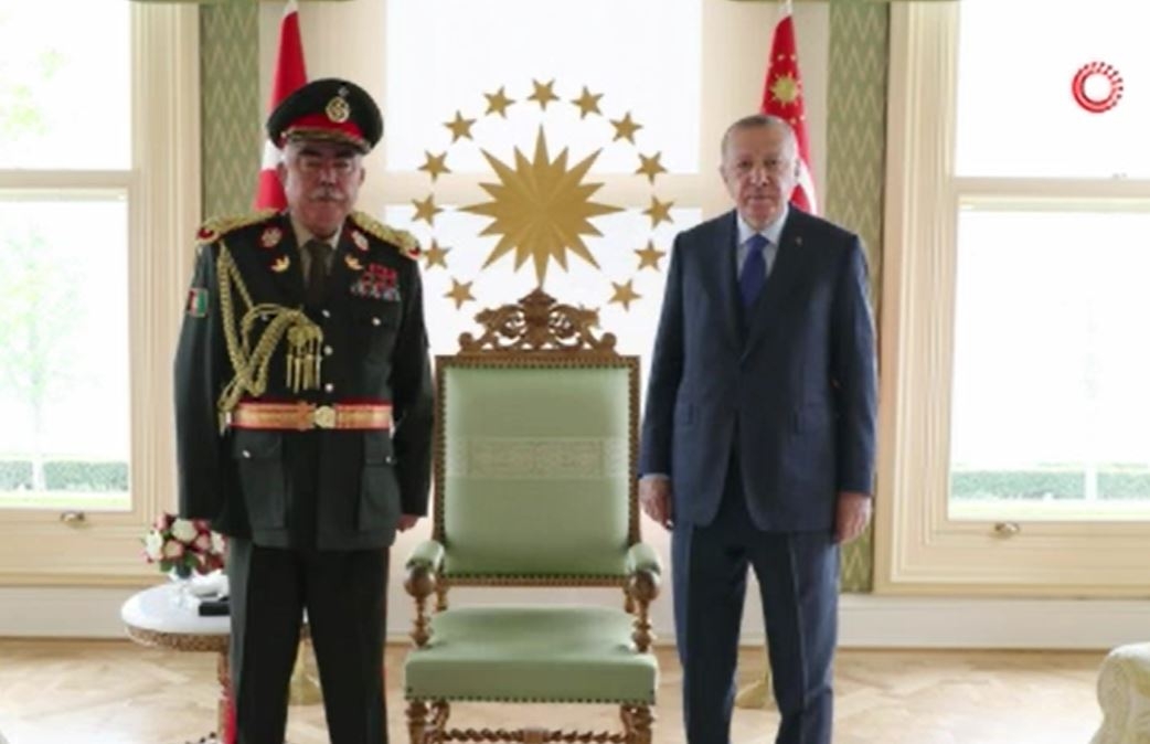 Cumhurbaşkanı Erdoğan, Afganistan’ın eski Cumhurbaşkanı Yardımcısı Mareşal Dostum’u kabul etti
