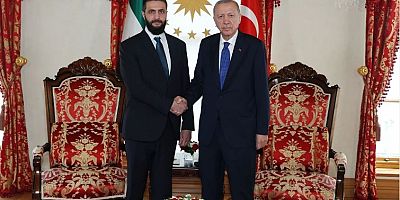 Cumhurbaşkanı Erdoğan, Ahmed Şara ile bir araya geldi