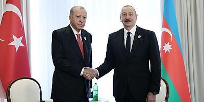 Cumhurbaşkanı Erdoğan, Aliyev ile görüştü