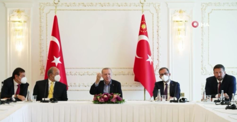 Cumhurbaşkanı Erdoğan, Anadolu Efes’i kabul etti