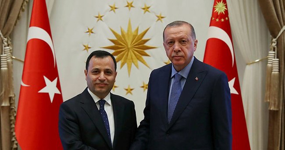 Cumhurbaşkanı Erdoğan, AYM Başkanı’nı kabul etti