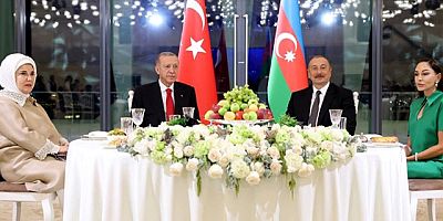 Cumhurbaşkanı Erdoğan Azerbaycan'da