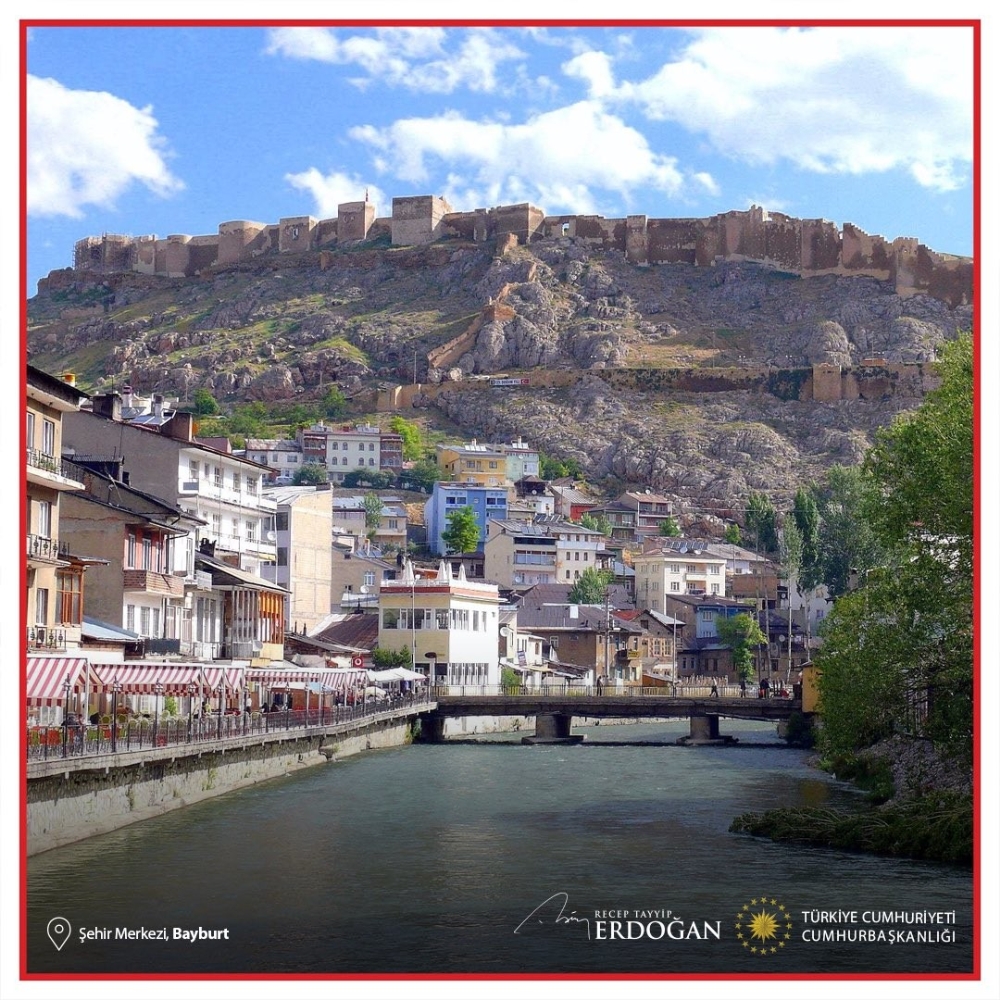 Cumhurbaşkanı Erdoğan Bayburt’un kurtuluş gününü kutladı