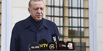 Cumhurbaşkanı Erdoğan bayram namazı sonrası açıklama yaptı..