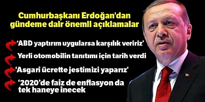 Cumhurbaşkanı Erdoğan: “Bizim De Yaptırımlarımız Olacaktır”