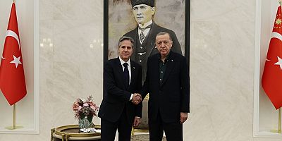 Cumhurbaşkanı Erdoğan, Blinken ile görüştü 
