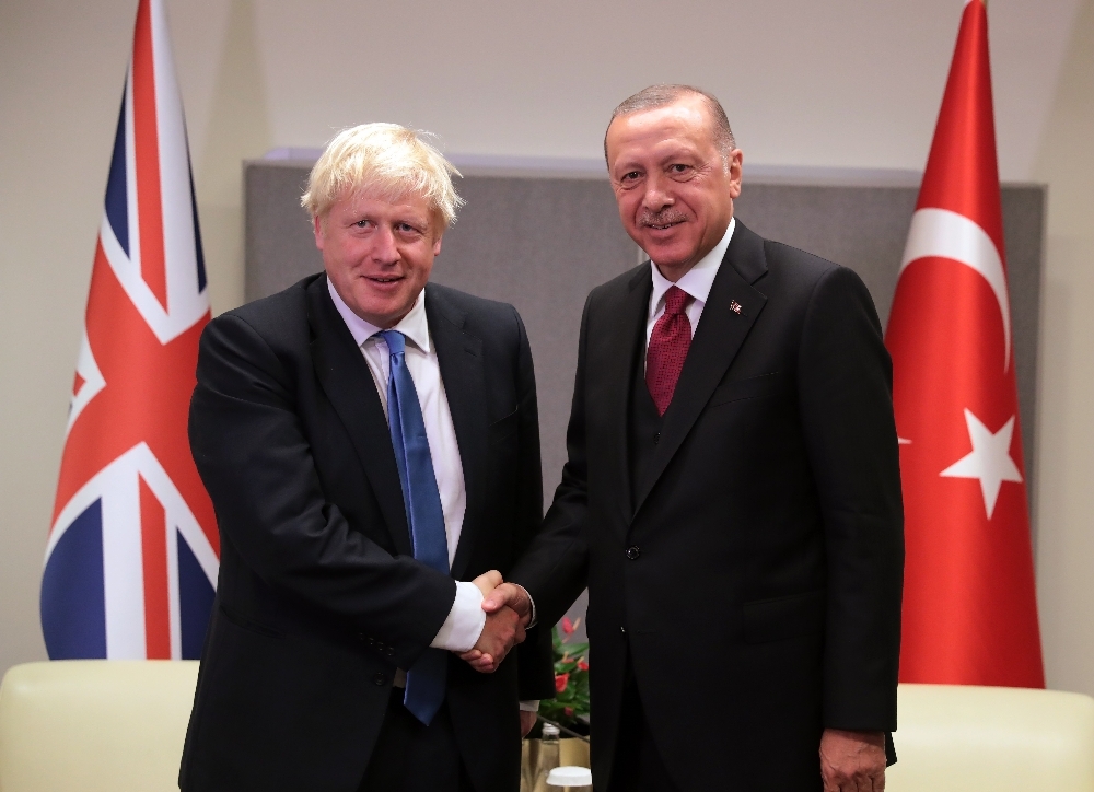 Cumhurbaşkanı Erdoğan, Boris Johnson İle Görüştü
