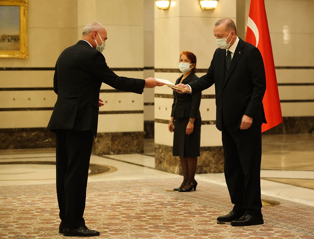 Cumhurbaşkanı Erdoğan, Çekya Büyükelçisini kabul etti