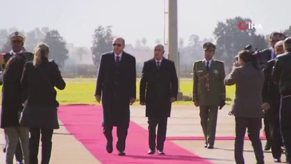 Cumhurbaşkanı Erdoğan Cezayir’de