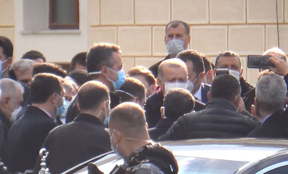 Cumhurbaşkanı Erdoğan cuma namazını Tekirdağ’da kıldı