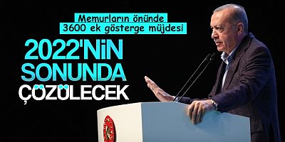 Cumhurbaşkanı Erdoğan'dan 3600 ek gösterge ve asgari ücret açıklaması