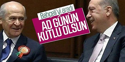 Cumhurbaşkanı Erdoğan'dan Bahçeli'ye Tebrik Telefonu