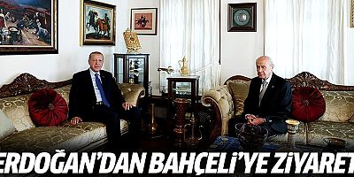 Cumhurbaşkanı Erdoğan'dan Bahçeli'ye ziyaret