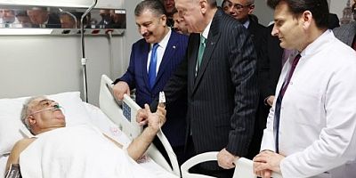 Cumhurbaşkanı Erdoğan'dan Binali Yıldırım ve Ayrım'a ziyaret...
