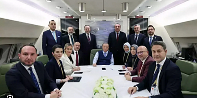 Cumhurbaşkanı Erdoğan'dan Cezayir dönüşü Netanyahu için sert sözler..  