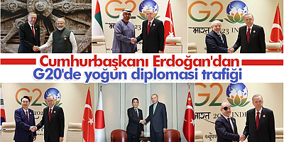 Cumhurbaşkanı Erdoğan'dan G20'de yoğun diplomasi trafiği
