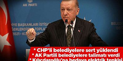 Cumhurbaşkanı Erdoğan'dan Kılıçdaroğlu'na 'bedava elektrik' tepkisi