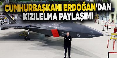 Cumhurbaşkanı Erdoğan'dan 'KIZILELMA' paylaşımı