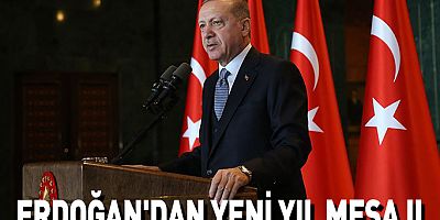 Cumhurbaşkanı Erdoğan'dan yeni yıl mesajı