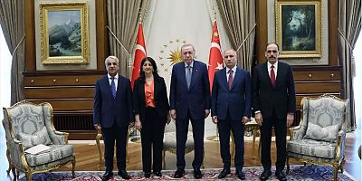 Cumhurbaşkanı Erdoğan, DEM heyetini kabul etti
