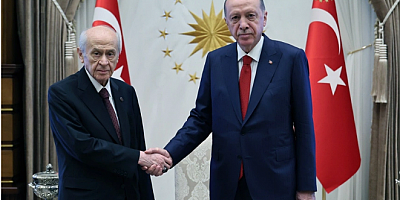 Cumhurbaşkanı Erdoğan, Devlet Bahçeli ile bir araya geldi