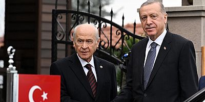 Cumhurbaşkanı Erdoğan  Devlet Bahçeli ile görüştü