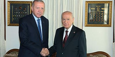 Cumhurbaşkanı Erdoğan, Devlet Bahçeli'yi ziyaret etti
