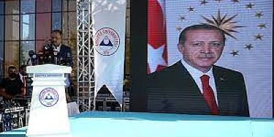 Cumhurbaşkanı Erdoğan:Dünyada bununla yarışabilecek bir kurum yok!