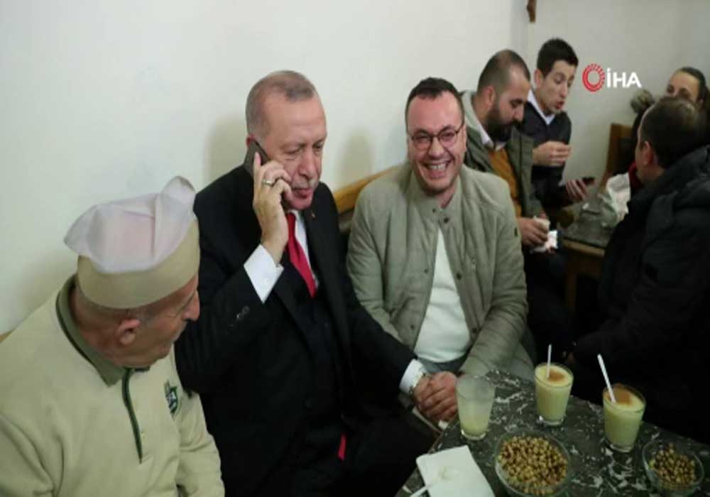 Cumhurbaşkanı Erdoğan, Fatihte Bozacıda Vatandaşlarla Sohbet Etti