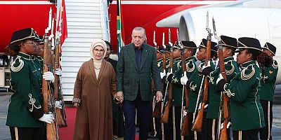 Cumhurbaşkanı Erdoğan G20 Liderler Zirvesi için Güney Afrika'da