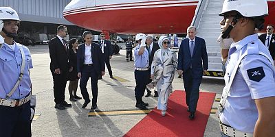 Cumhurbaşkanı Erdoğan G20 Liderler Zirvesi'ne katılmak için Brezilya'ya gitti