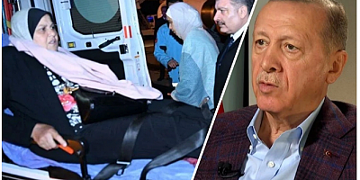 Cumhurbaşkanı Erdoğan, Gazze'den Türkiye'ye getirilen hastaları ziyaret etti