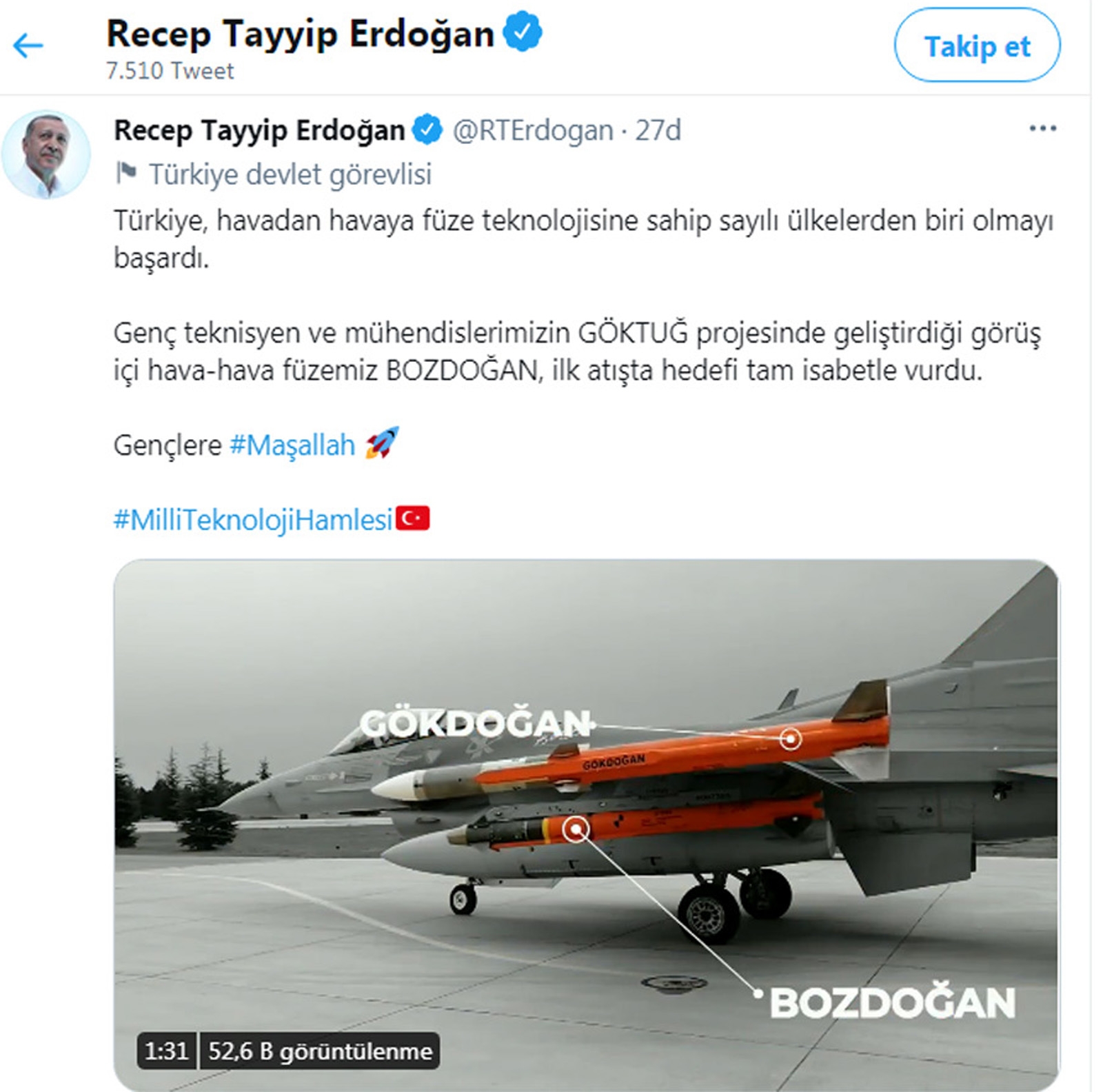 Cumhurbaşkanı Erdoğan: 