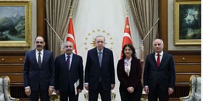 Cumhurbaşkanı Erdoğan görüşmesi sonrası DEM Parti'den ilk açıklama! 