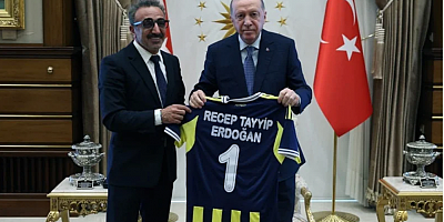 Cumhurbaşkanı Erdoğan, Hamdi Ulukaya'yı kabul etti