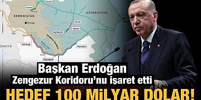 Cumhurbaşkanı Erdoğan: Hedef 100 milyar dolar!