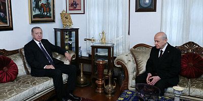 Cumhurbaşkanı Erdoğan ile Bahçeli'den kritik görüşme
