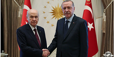 Cumhurbaşkanı Erdoğan ile Bahçeli'den sürpriz görüşme