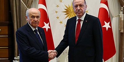 Cumhurbaşkanı Erdoğan ile MHP lideri Bahçeli arasındaki görüşme sona erdi!
