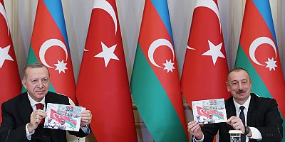 Cumhurbaşkanı Erdoğan'ın Azerbaycan'da verdiği mesajlar dünyada yankılandı