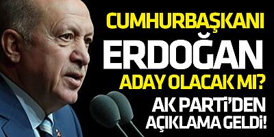 Erdoğan'ın seçimlerde aday olamayacağı iddiasına AK Parti'den cevap 